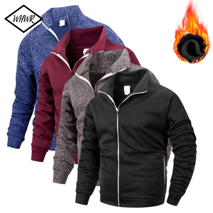 Casual Fleece Zipper Jacket